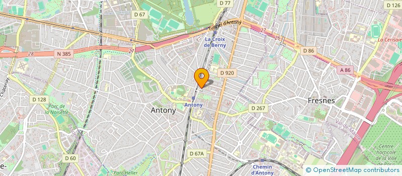 localisation de l'entreprise HENRY PARTENAIRE à ANTONY