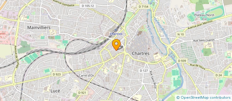 localisation de l'entreprise HENSO à CHARTRES