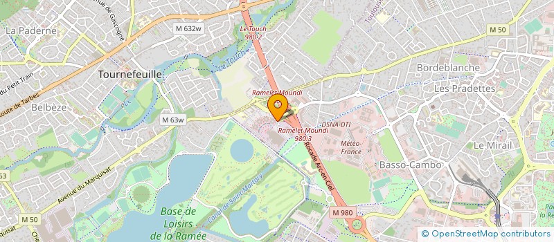 localisation de l'entreprise HENSOLDT MECHATRONIC SOLUTIONS à TOULOUSE