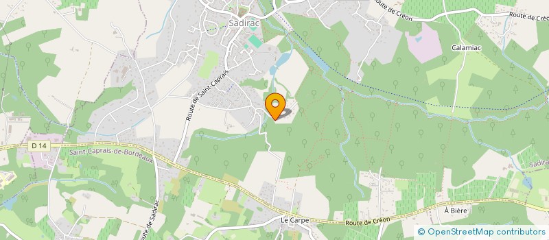 localisation de l'entreprise HENSON CLIMATISATION  SADIRAC