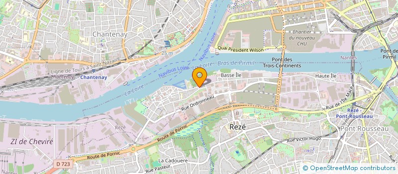 localisation de l'entreprise HENT PATRIMOINE  REZE