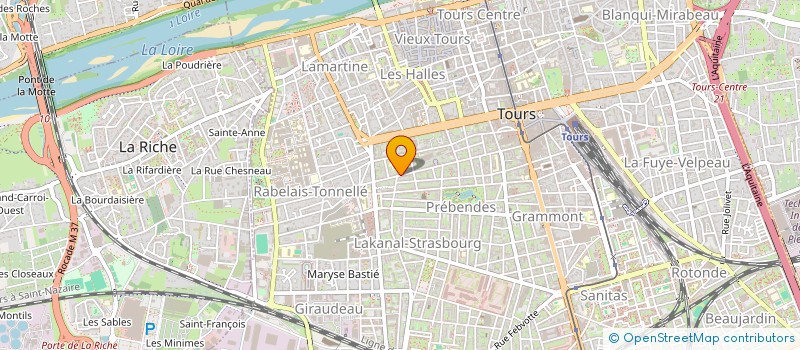 localisation de l'entreprise HENUA ENATA  TOURS