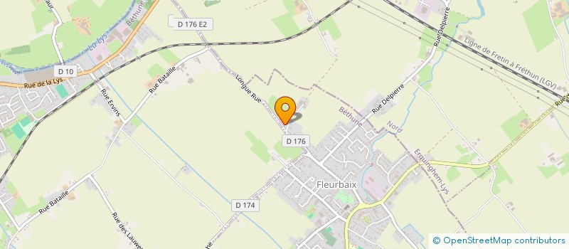 localisation de l'entreprise HENVI  FLEURBAIX