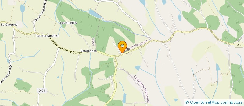 localisation de l'entreprise HEOE  SAINT-NAUPHARY