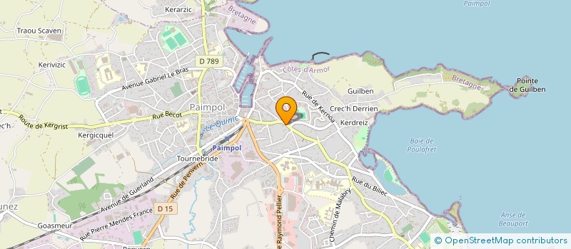 localisation de l'entreprise HEOL  PAIMPOL