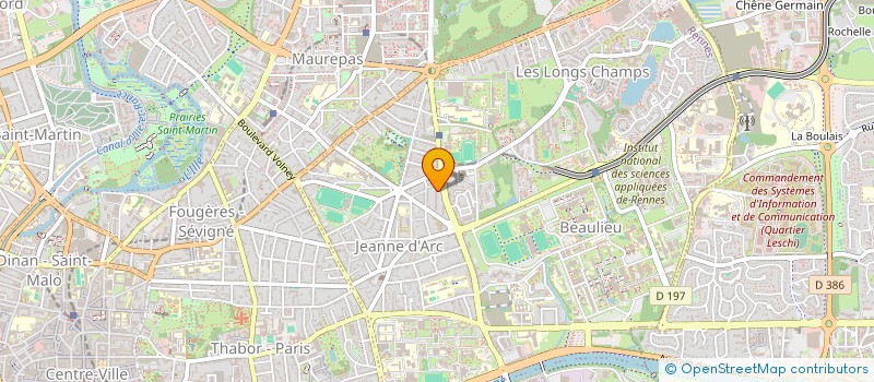 localisation de l'entreprise HEOL à RENNES