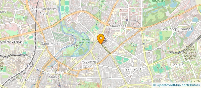 localisation de l'entreprise HEOL  RENNES