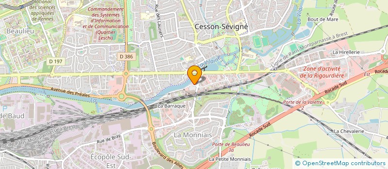 localisation de l'entreprise HEOL CONSULTANTS à CESSON-SEVIGNE