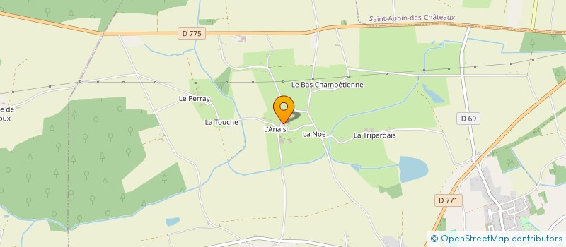 localisation de l'entreprise HEOL DE LA MEE  SAINT-VINCENT-DES-LANDES