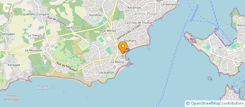 localisation de l'entreprise HEOL INVESTISSEMENT  LARMOR-PLAGE