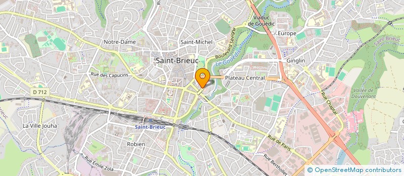 localisation de l'entreprise HEOL PATRIMOINE à SAINT-BRIEUC