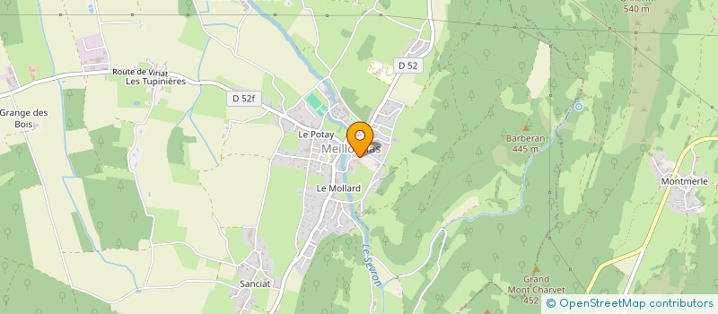 localisation de l'entreprise HEOL ROCMER à MEILLONNAS