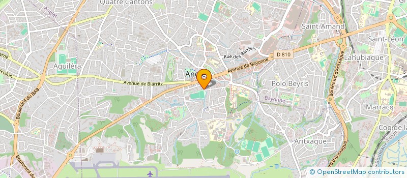 localisation de l'entreprise HEOLA  ANGLET