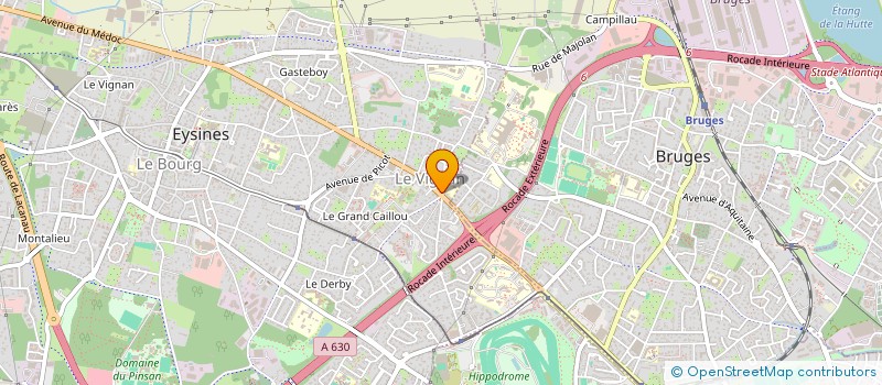 localisation de l'entreprise HEOLE  EYSINES