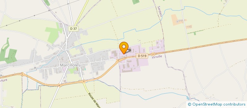 localisation de l'entreprise HEOLIE  MARCILLOLES