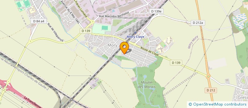 localisation de l'entreprise HEOLIS  COMPANS