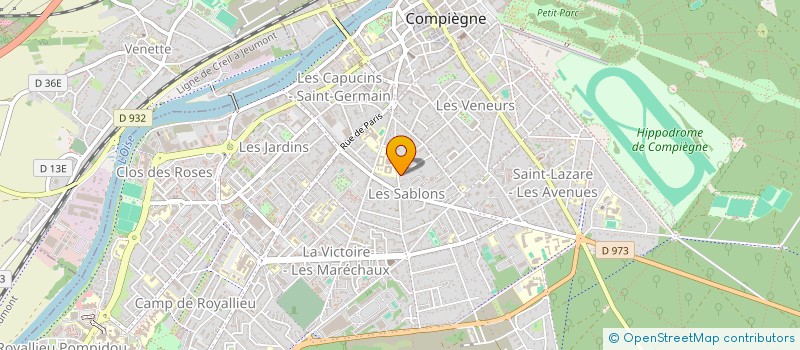 localisation de l'entreprise HEOS TATTOO  COMPIEGNE