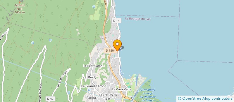 localisation de l'entreprise HEOTIENERGIES  LE BOURGET-DU-LAC