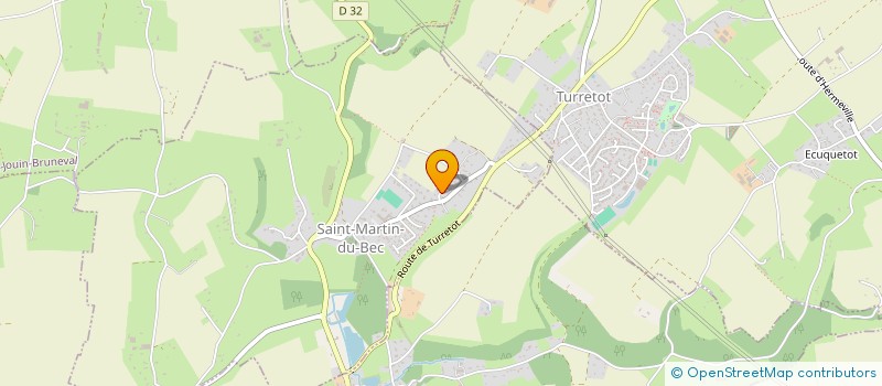 localisation de l'entreprise HEP FRANCE  SAINT-MARTIN-DU-BEC