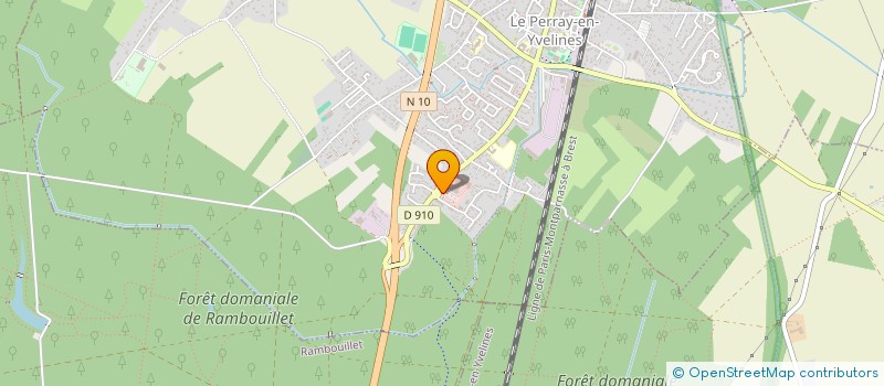 localisation de l'entreprise HEP'ISTACHES LE PERRAY  LE PERRAY-EN-YVELINES