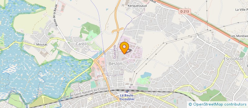 localisation de l'entreprise HEP SARL à LA BAULE-ESCOUBLAC