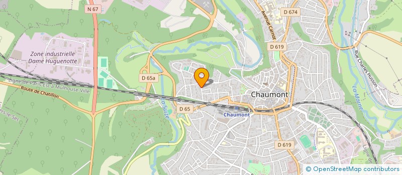 localisation de l'entreprise HEP TAXIS FAMILY à CHAUMONT