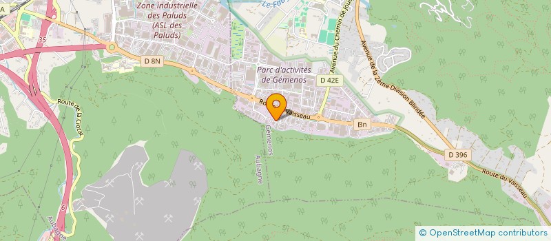 localisation de l'entreprise HEPA  GEMENOS