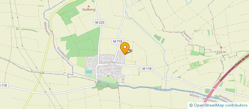 localisation de l'entreprise HEPA  OSTHOFFEN