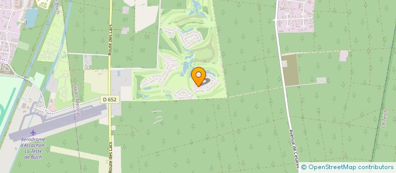 localisation de l'entreprise HEPA-INVEST  GUJAN-MESTRAS