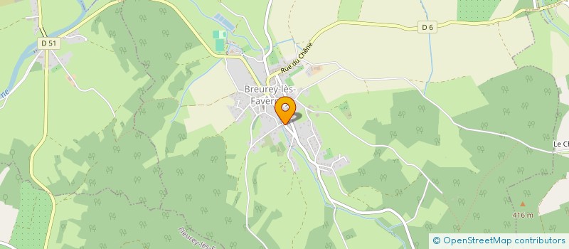 localisation de l'entreprise HEPAGI HOLDING  BREUREY-LES-FAVERNEY