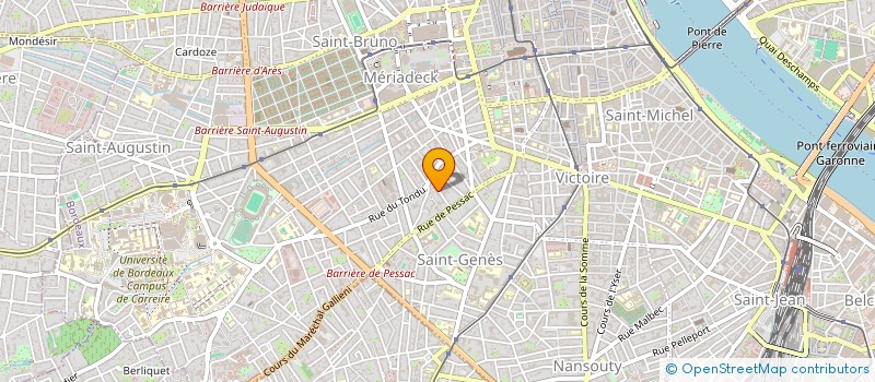 localisation de l'entreprise HEPAHO  BORDEAUX