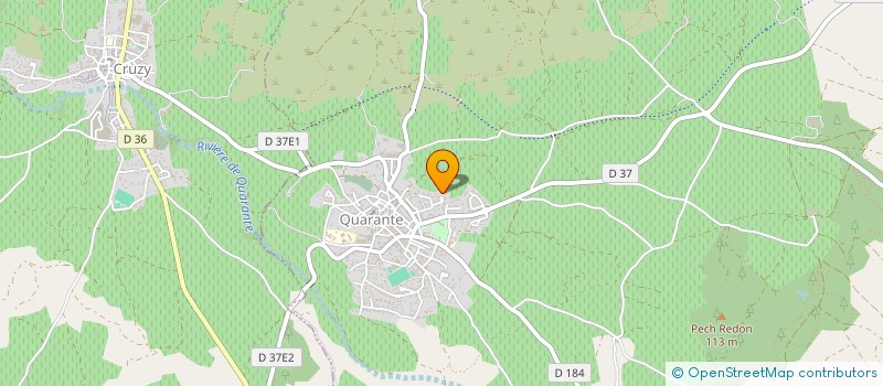 localisation de l'entreprise HEPAMACE  QUARANTE