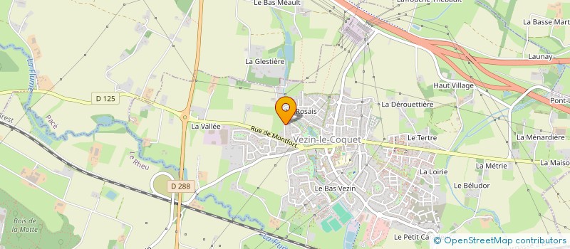 localisation de l'entreprise HEPHAISTOS  VEZIN-LE-COQUET