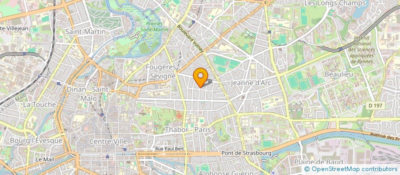 localisation de l'entreprise HEPHAISTOS  RENNES
