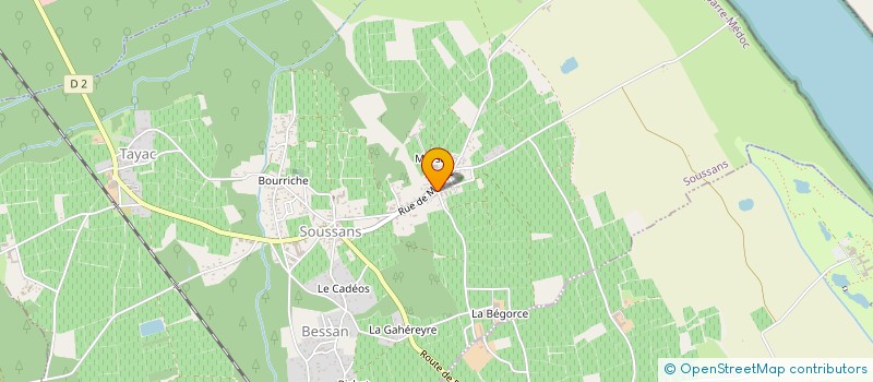 localisation de l'entreprise HEPHAISTOS  SOUSSANS