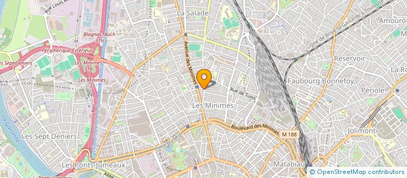 localisation de l'entreprise HEPHAISTOS à TOULOUSE