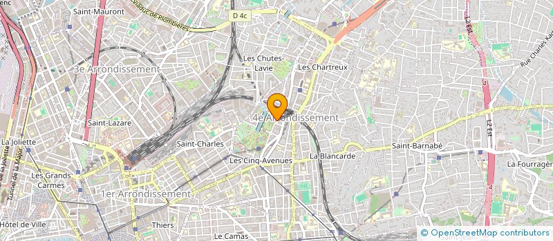 localisation de l'entreprise HEPHAISTOS  MARSEILLE