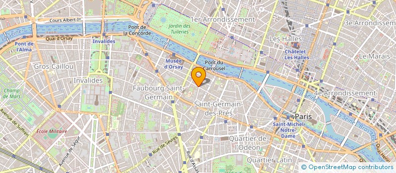 localisation de l'entreprise HEPHAISTOS CONSEIL  PARIS