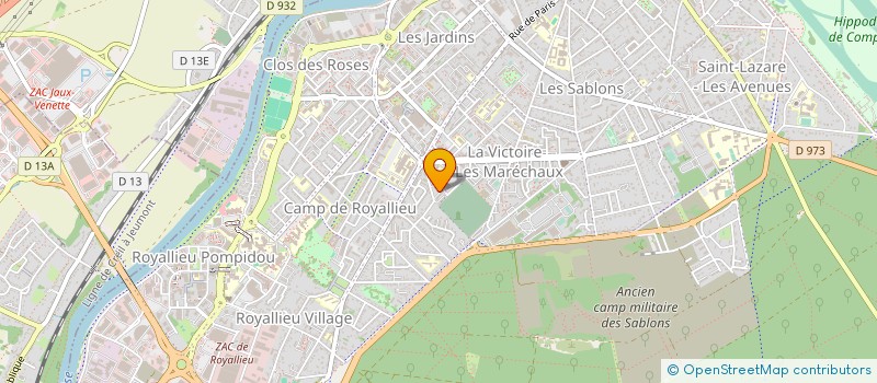 localisation de l'entreprise HEPHAISTOS CONSERVATION à COMPIEGNE