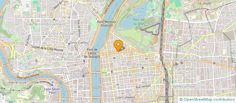 localisation de l'entreprise HEPHAISTOS DIGITAL PARTNER à LYON