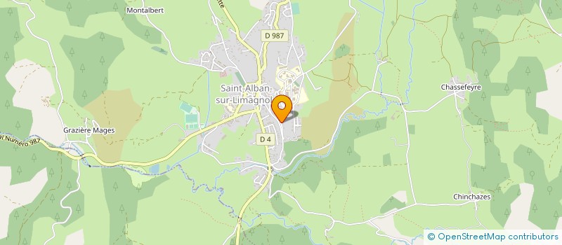 localisation de l'entreprise HEPICYLEA  SAINT-ALBAN-SUR-LIMAGNOLE