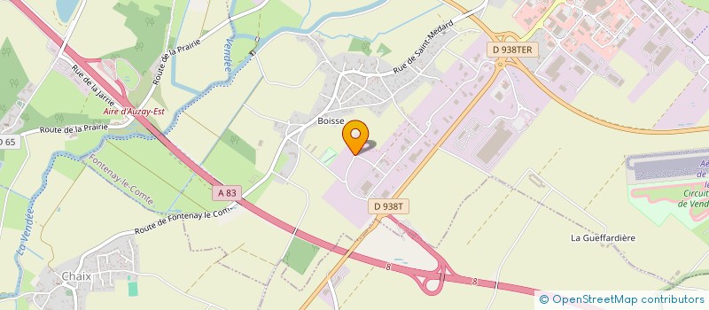 localisation de l'entreprise HEPILOG  FONTENAY-LE-COMTE