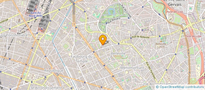 localisation de l'entreprise HEPJJ  PARIS