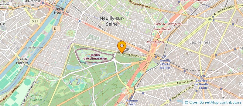 localisation de l'entreprise HEPP SARL à NEUILLY-SUR-SEINE