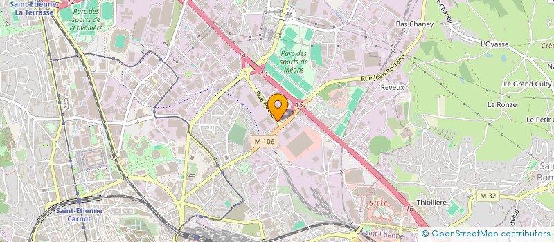 localisation de l'entreprise HEPPNER EN FOREZ à SAINT-ETIENNE