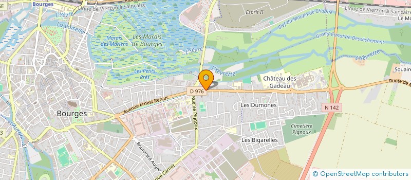 localisation de l'entreprise HEPPNI  BOURGES