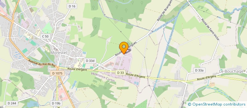 localisation de l'entreprise HEPS  MORESTEL