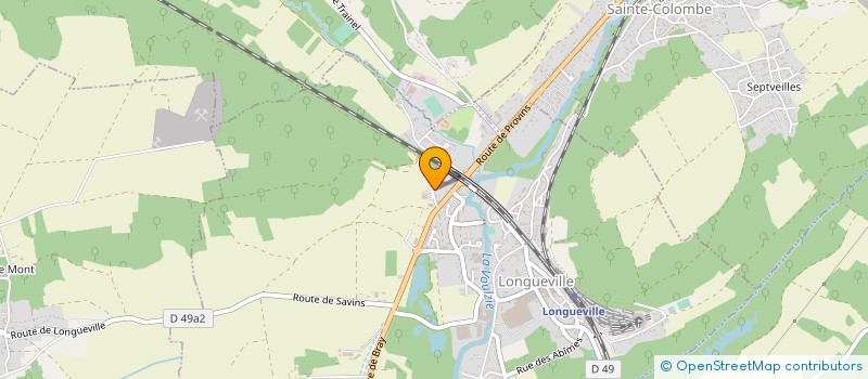 localisation de l'entreprise HEPTA à LONGUEVILLE
