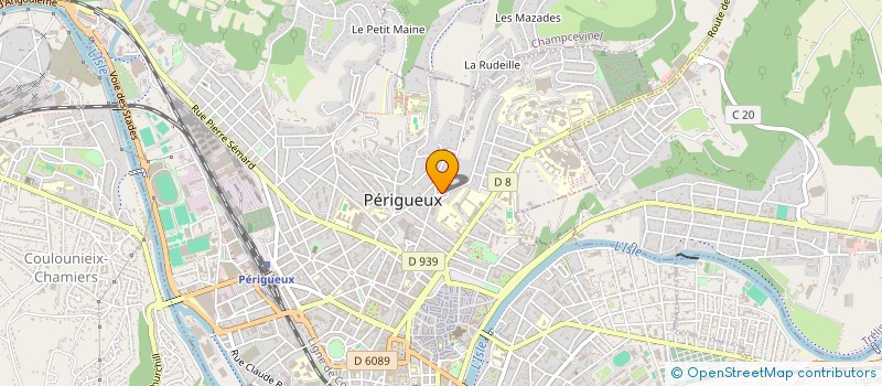 localisation de l'entreprise HEPTA  PERIGUEUX