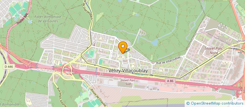 localisation de l'entreprise HEPTA ADVISORY LABS à VELIZY-VILLACOUBLAY